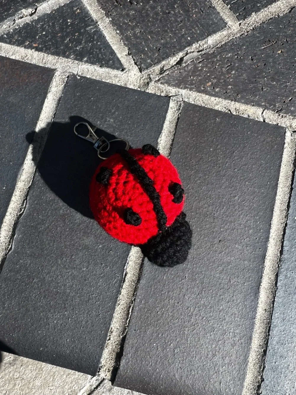 3/$20 Hand Crocheted Lucky Little Ladybug Keychain! - Picture 8 of 16